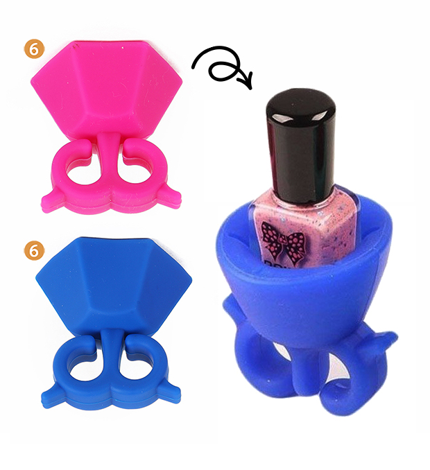 ANILLO PORTA ESMALTE SILICONA SKORA