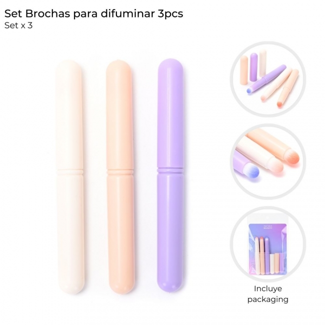 SET BROCHAS PARA DIFUMINAR SKORA