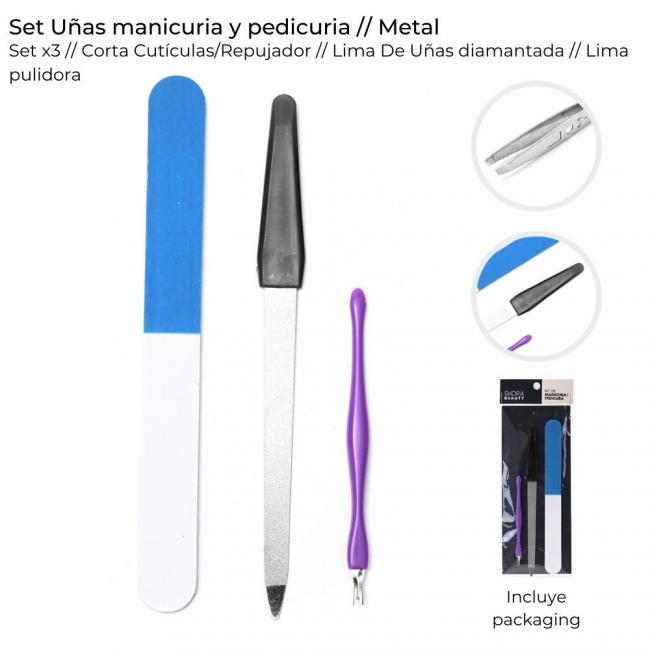 SET PARA CUIDADO DE UÑAS SKORA