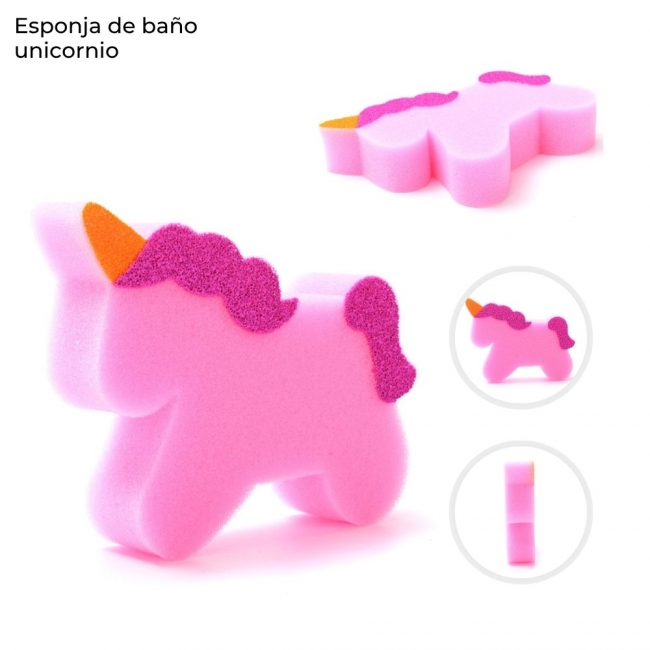 ESPONJA DE BAÑO UNICORNIO SKORA