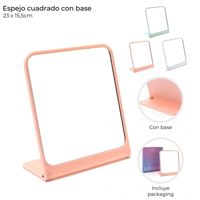 ESPEJO CUADRADO SKORA 
