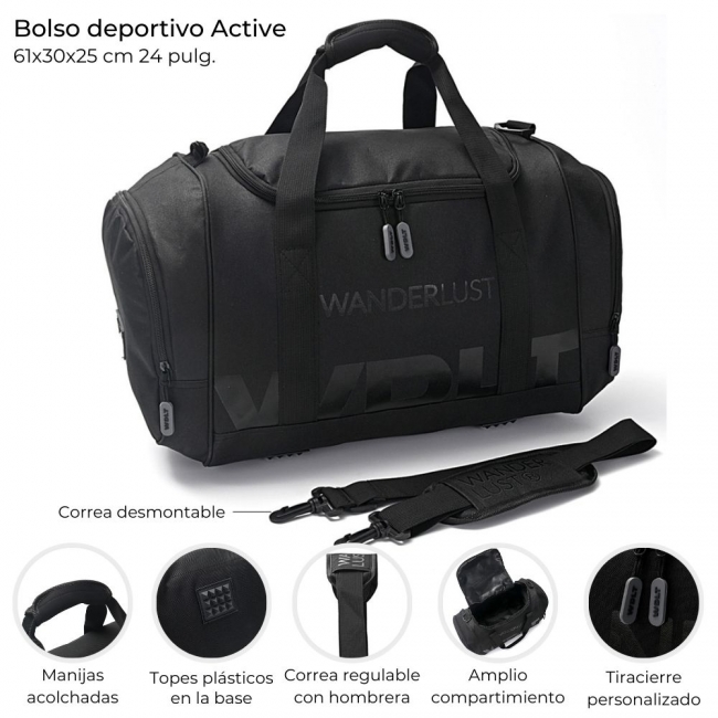 BOLSO DEPORTIVO ACTIVE SKORA 24 PULGADAS