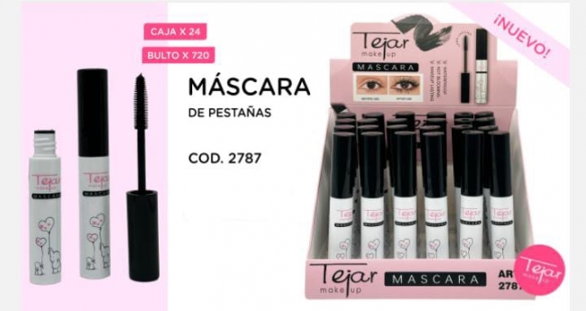 MASCARA DE PESTAÑAS TEJAR 