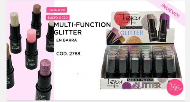 GLITTER MULTIFUNCION TEJAR 
