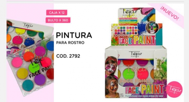 FACE PAINT TEJAR 