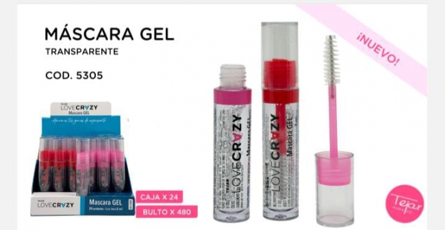 MASCARA DE PESTAÑAS TRANSPARENTE TEJAR 