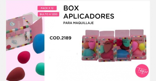 BOX ESPONJAS TEJAR 