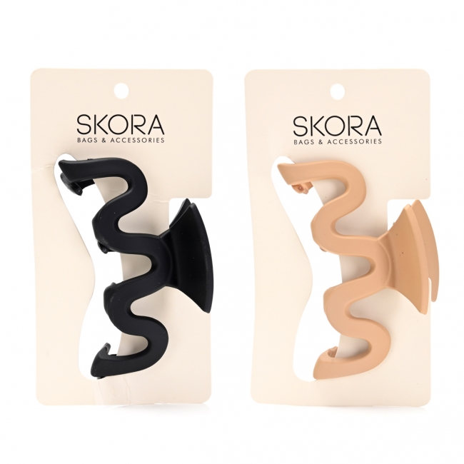 BROCHE ZIG ZAG SKORA X 12