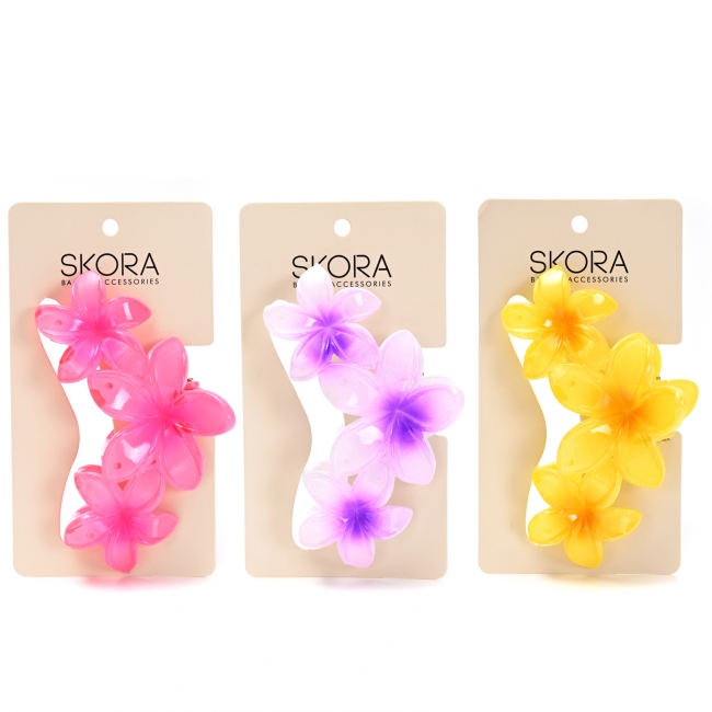 BROCHE 3 FLORES SKORA X 12