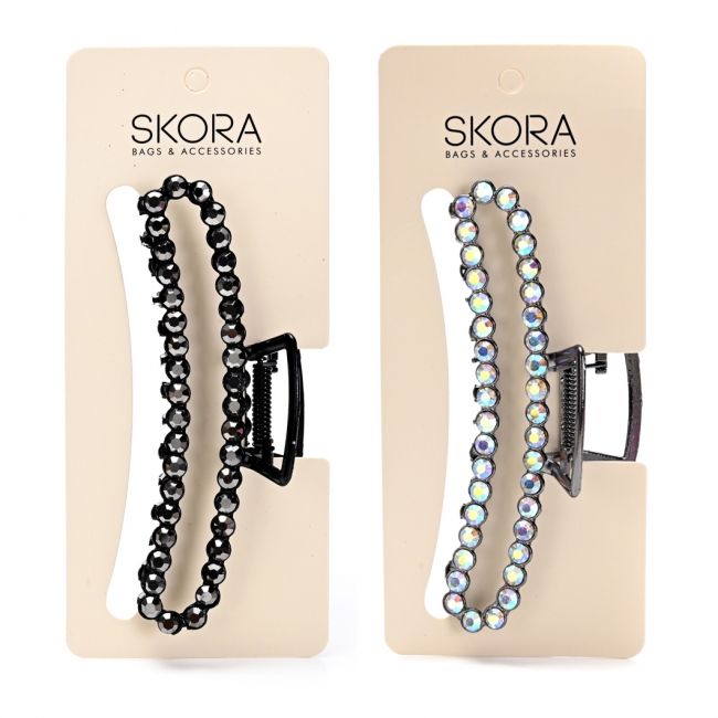 BROCHE STRASS SKORA  X 12