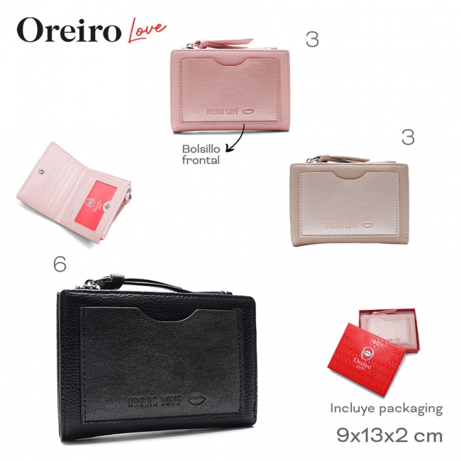 BILLETERA OREIRO LOVE T8
