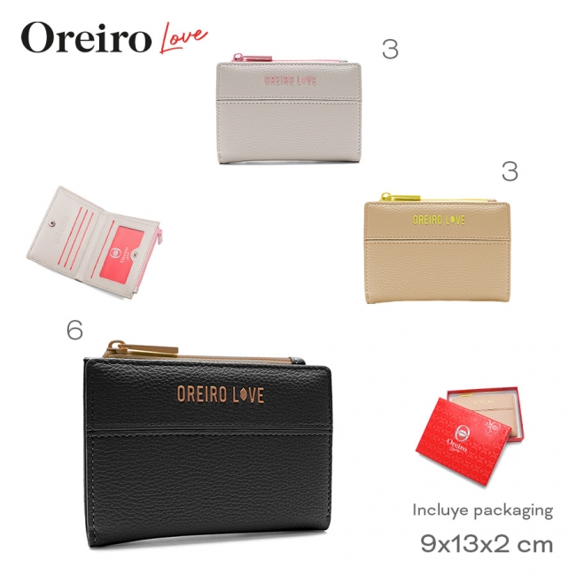 BILLETERA OREIRO LOVE T8