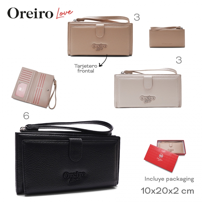 BILLETERA OREIRO LOVE T8