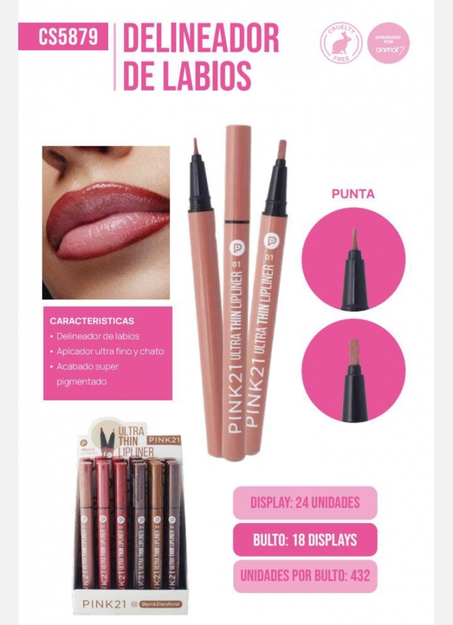 DELINEADOR LABIOS PINK 21
