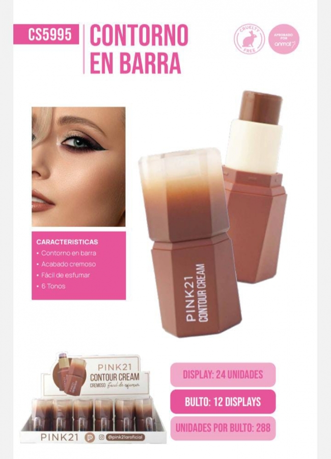 CONTORNO CONTOUR CREAM PINK 21