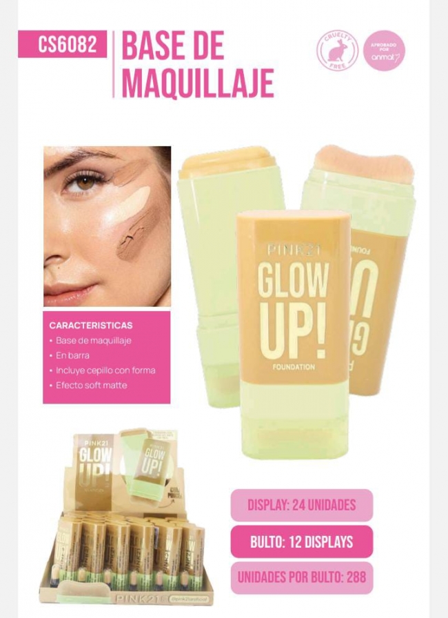 BASE GLOW UP PINK 21
