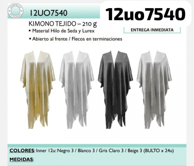 PONCHO VERANO LA CHAPELLE T8