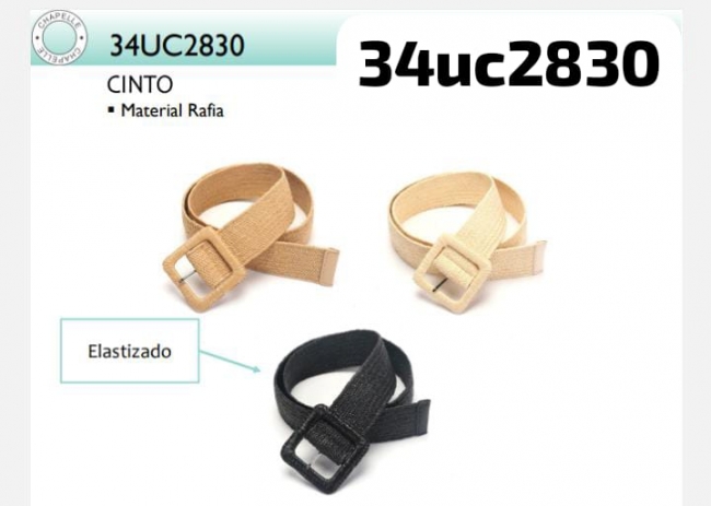 CINTURON DAMA LA CHAPELLE T8