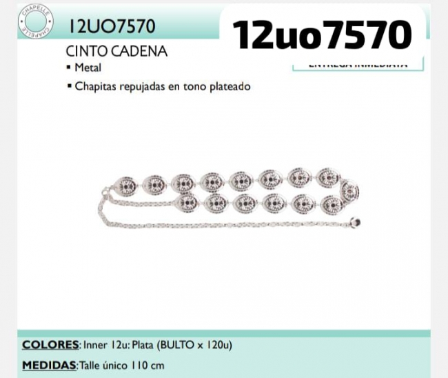 CINTO CADENA LA CHAPELLE T8