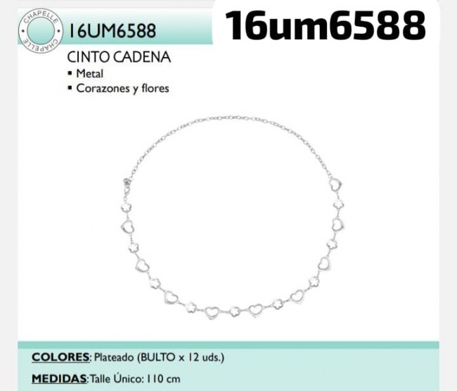 CINTO DAMA LA CHAPELLE T8