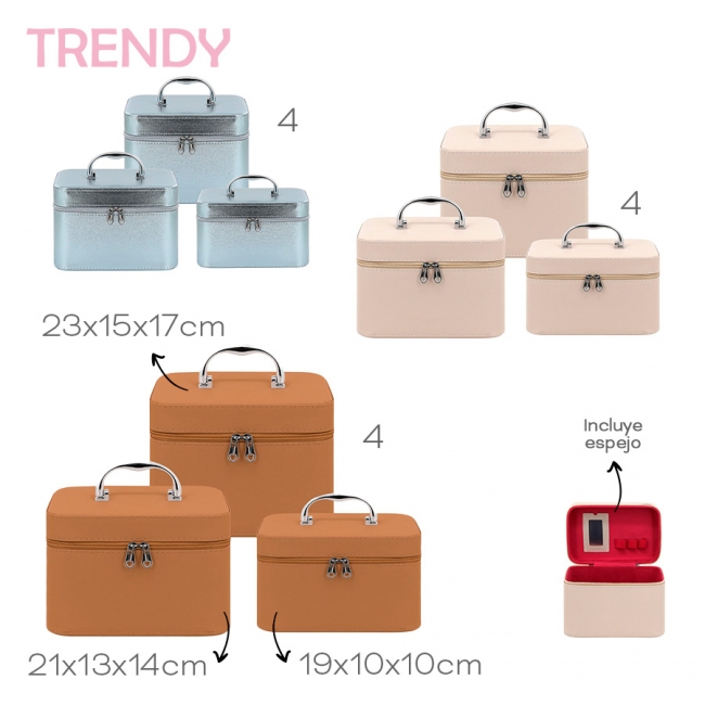 ORGANIZADOR BIJOU TRENDY T8