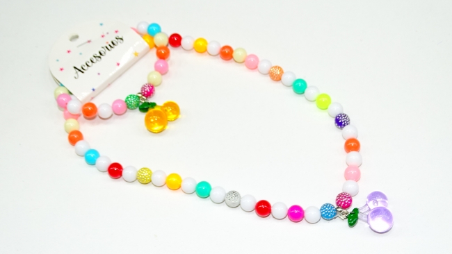 SET BIJOU INFANTIL CEREZAS