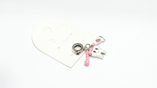 DIJE PLATA CHARM DIENTES 