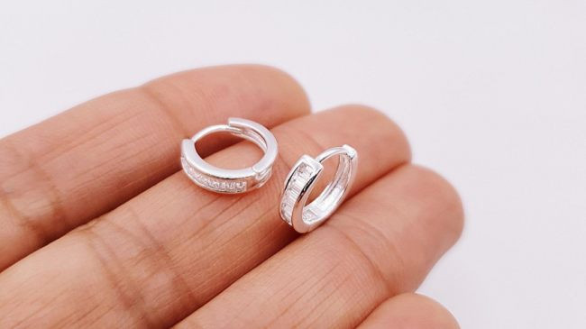 AROS PLATA 12 MM VARIOS COLORES