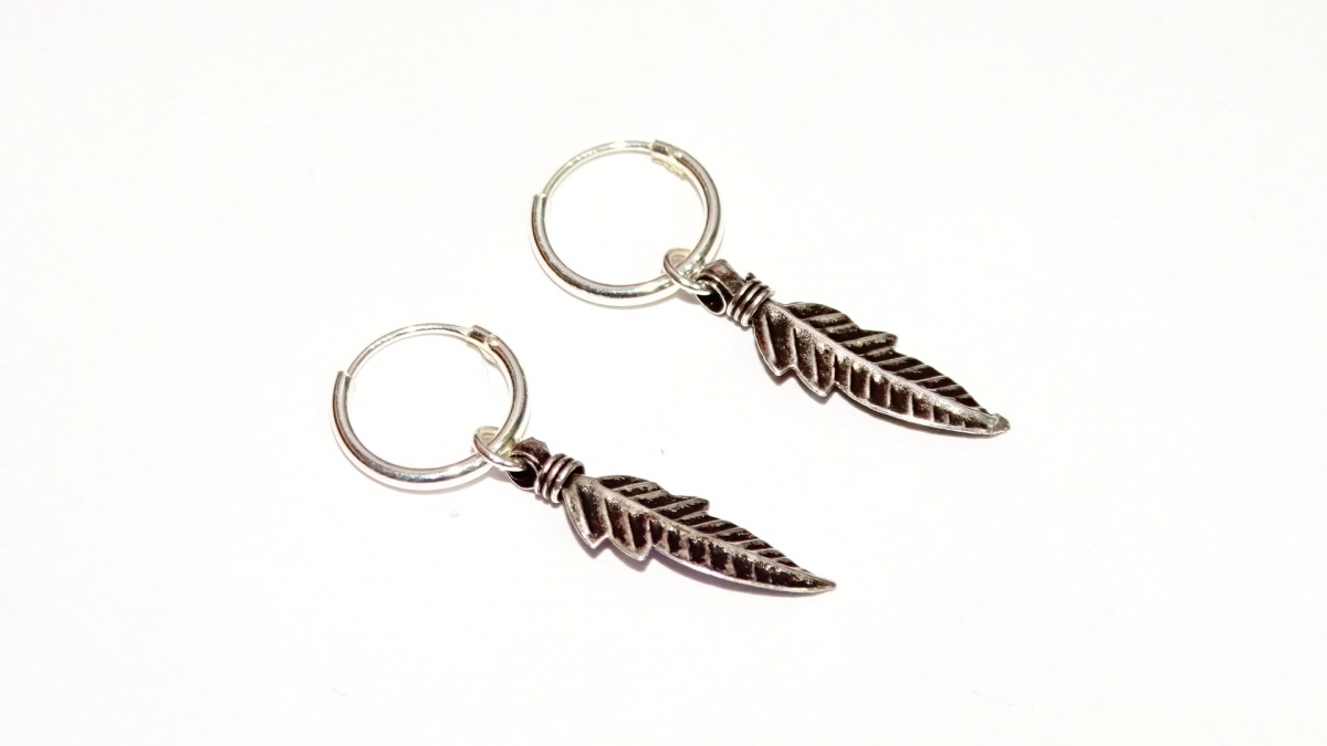 AROS PLATA 12 MM PLUMA