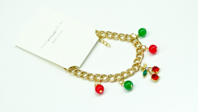 PULSERA BIJOU CEREZAS