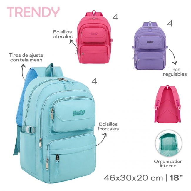 MOCHILA TRENDY T8