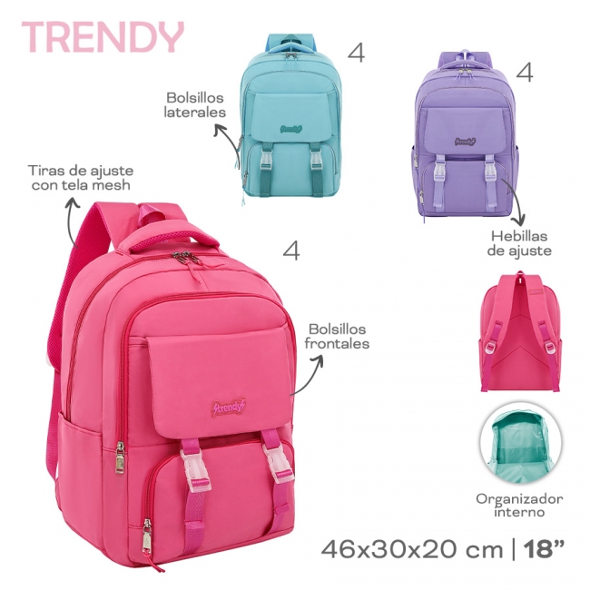 MOCHILA TRENDY T8