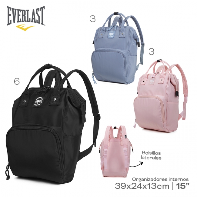 MOCHILA EVERLAST T8 MICROFIBRA