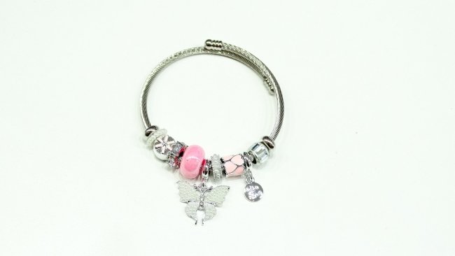 PULSERA ACERO TIPO PANDORA