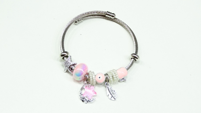 PULSERA ACERO TIPO PANDORA