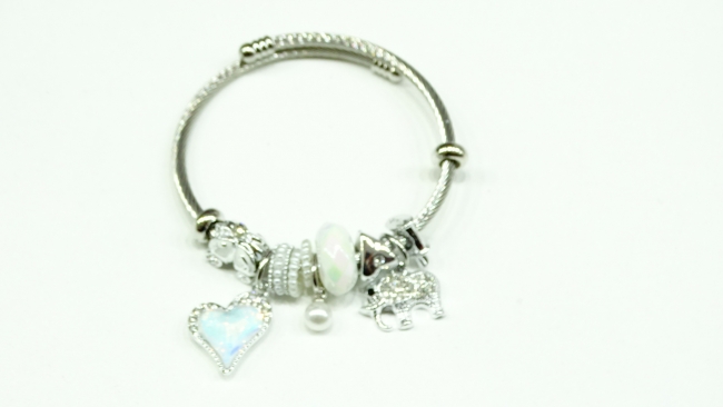 PULSERA ACERO TIPO PANDORA