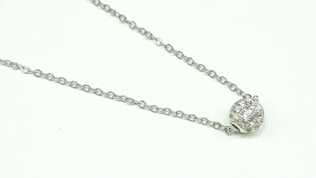 CADENA ACERO DIJE BOLITA