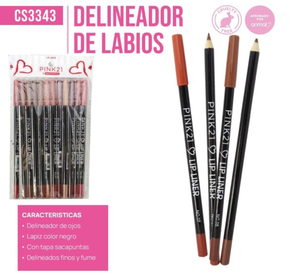 DELINEADOR PINK 21