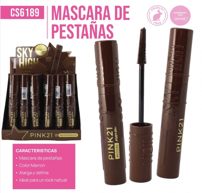 MASCARA DE PESTAÑAS SKY HIGH PINK 21