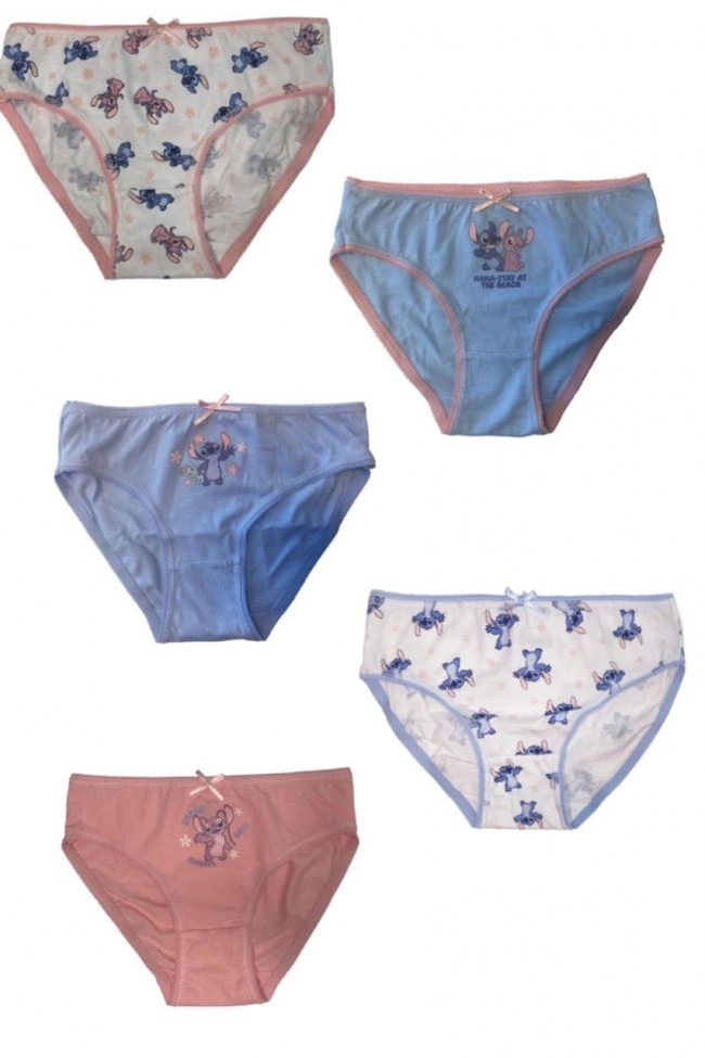 SET BOMBACHAS STITCH X 5 TALLE 3