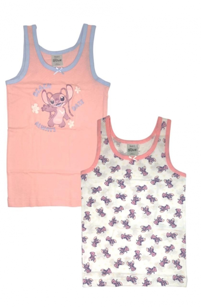 SET REMERAS NENA STITCH X 2 TALLE 3