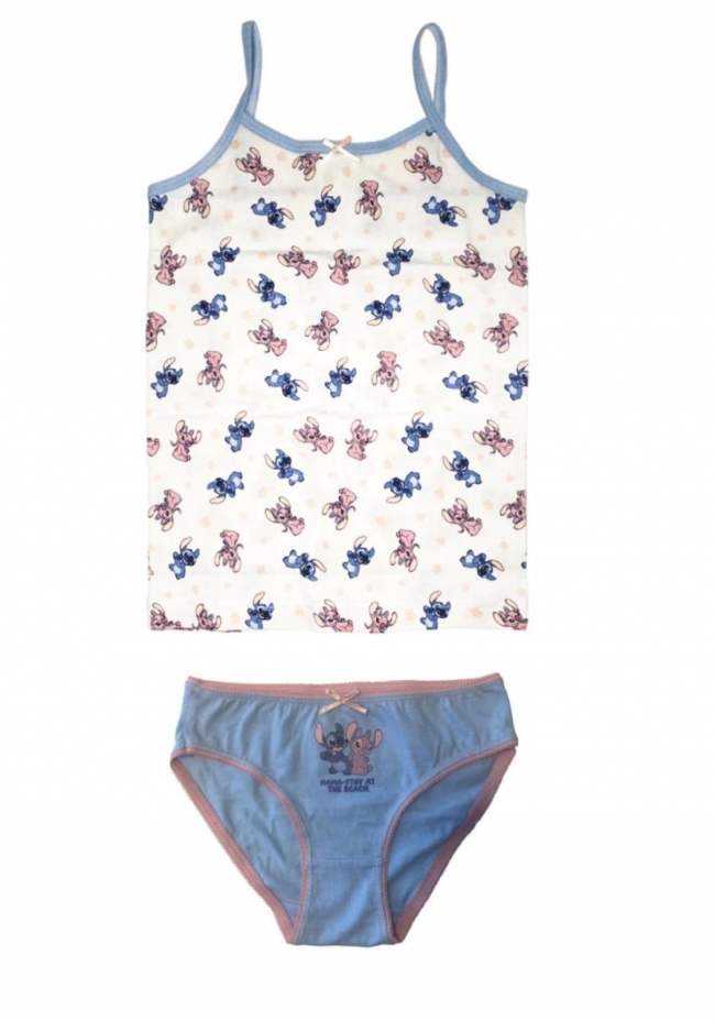 SET BOMBACHA REMERA STITCH TALLE 3
