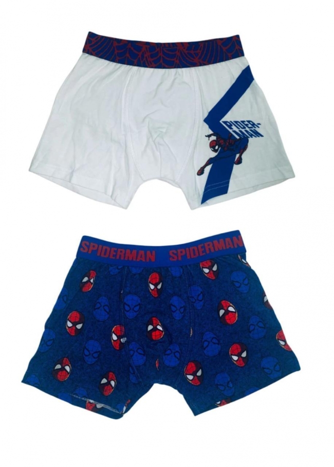 SET BOXERS X 2 SPIDERMAN TALLE 3