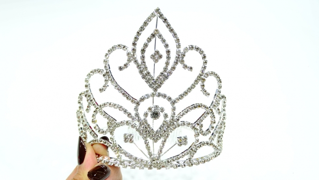 TIARA STRASS 11,5 CM