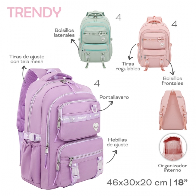 MOCHILA TRENDY T8