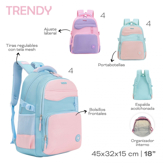 MOCHILA TRENDY T8