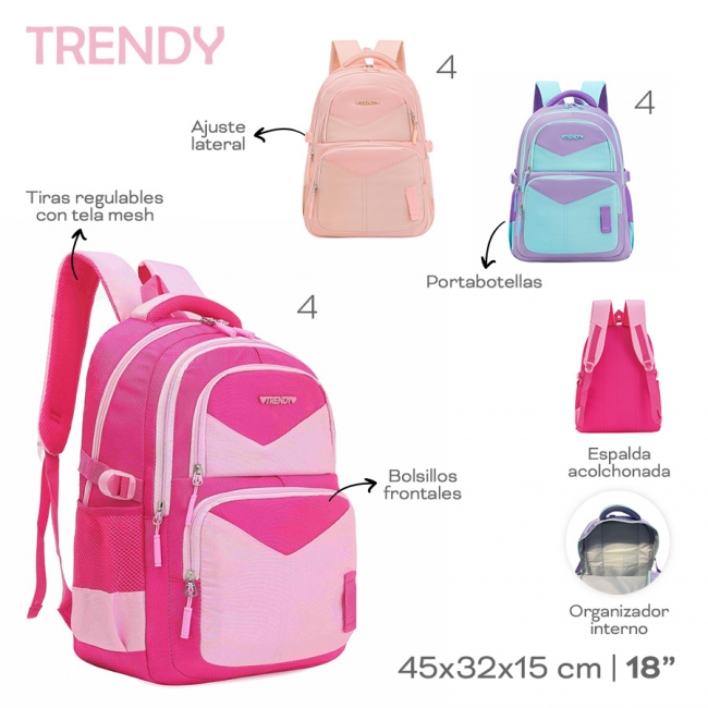 MOCHILA TRENDY T8