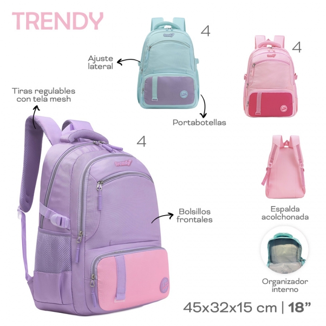 MOCHILA TRENDY T8