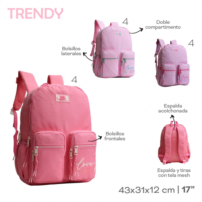 MOCHILA TRENDY T8