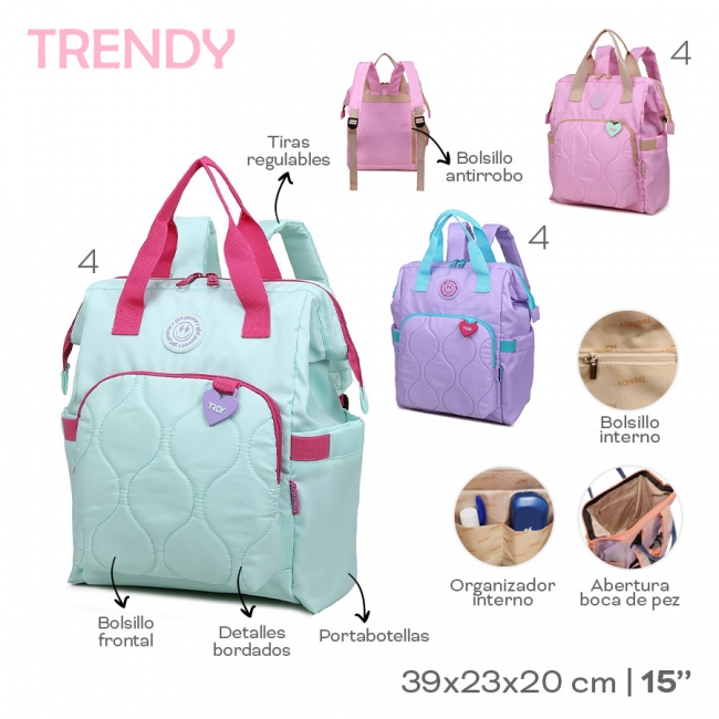 MOCHILA TRENDY T8